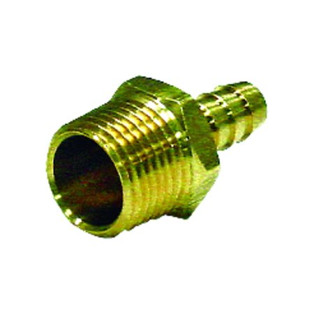 JMF Company Brass 5/8 in. D X 1/2 in. D Adapter 4504320